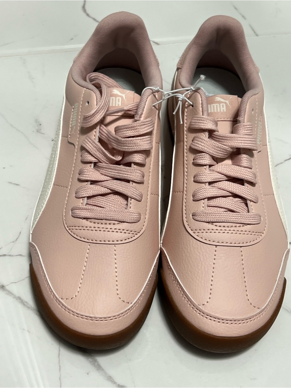 PUMA Turino II Women’s Sneakers – Rose Quartz / Ivory – Size 8 – NEW